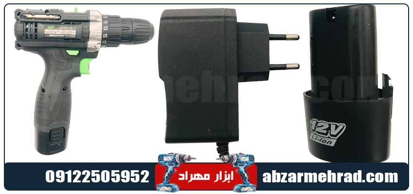 مشخصات فنی دریل شارژی پی ای پی مدل CD-1201
