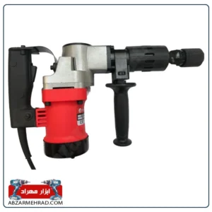 نمای جانبی چکش تخریب Edon 0810T با دسته جانبی آنتی شوک