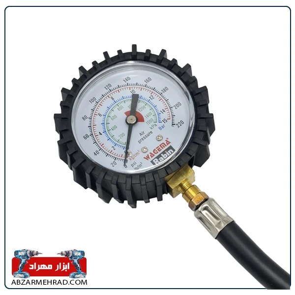 درجه باد لاستیک خودرو رابین مدل R2442 درجه باد لاستیک خودرو رابین مدل R2442