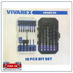 خرید ست نوک پیچ گوشتی و مته 18 عددی ویوارکس مدل VR-1865-SD