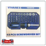 خرید ست پیچ گوشتی و بکس 63 عددی ویوارکس مدل VR6365-SD