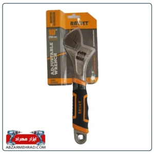 آچار فرانسه 10 اینچ روکش دار رایجت