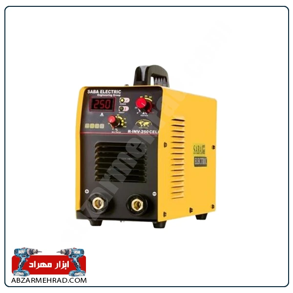 دستگاه جوش اینورتر 250 آمپر تک فاز صباالکتریک مدل 250CELL