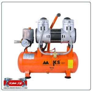 کمپرسور باد مکس مدل KB12 ظرفیت ۱۲ لیتر بدون روغن سایلنت
