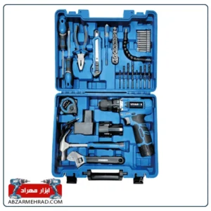 کیت ۴۰ پارچه همراه دریل شارژی ویوارکس مدل VR1240-CDK 