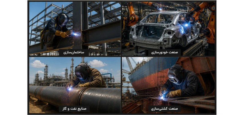 کاربردهای جوشکاری